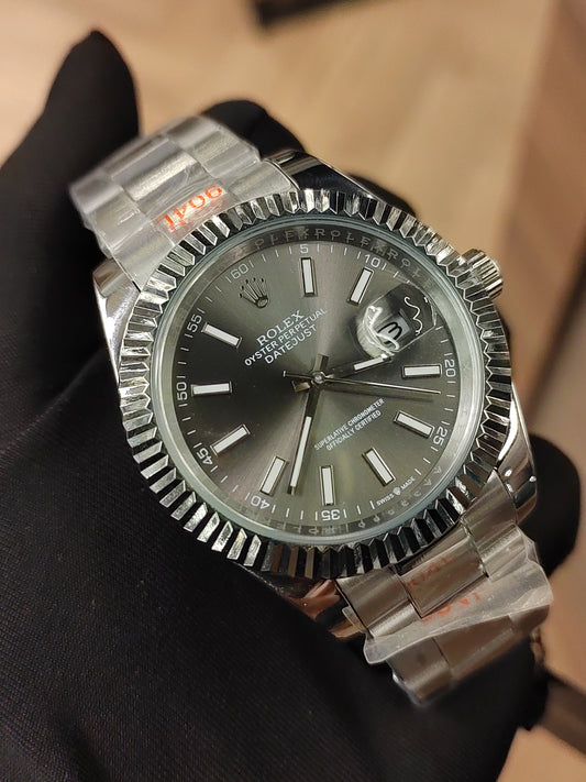 ساعة ديت جست - رصاصي