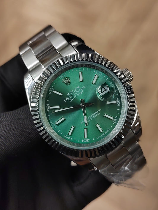 ساعة  ديت جست - مينا خضراء