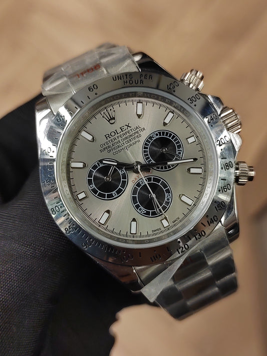 ساعة دايتونا كرونوغراف - مينا رصاصي